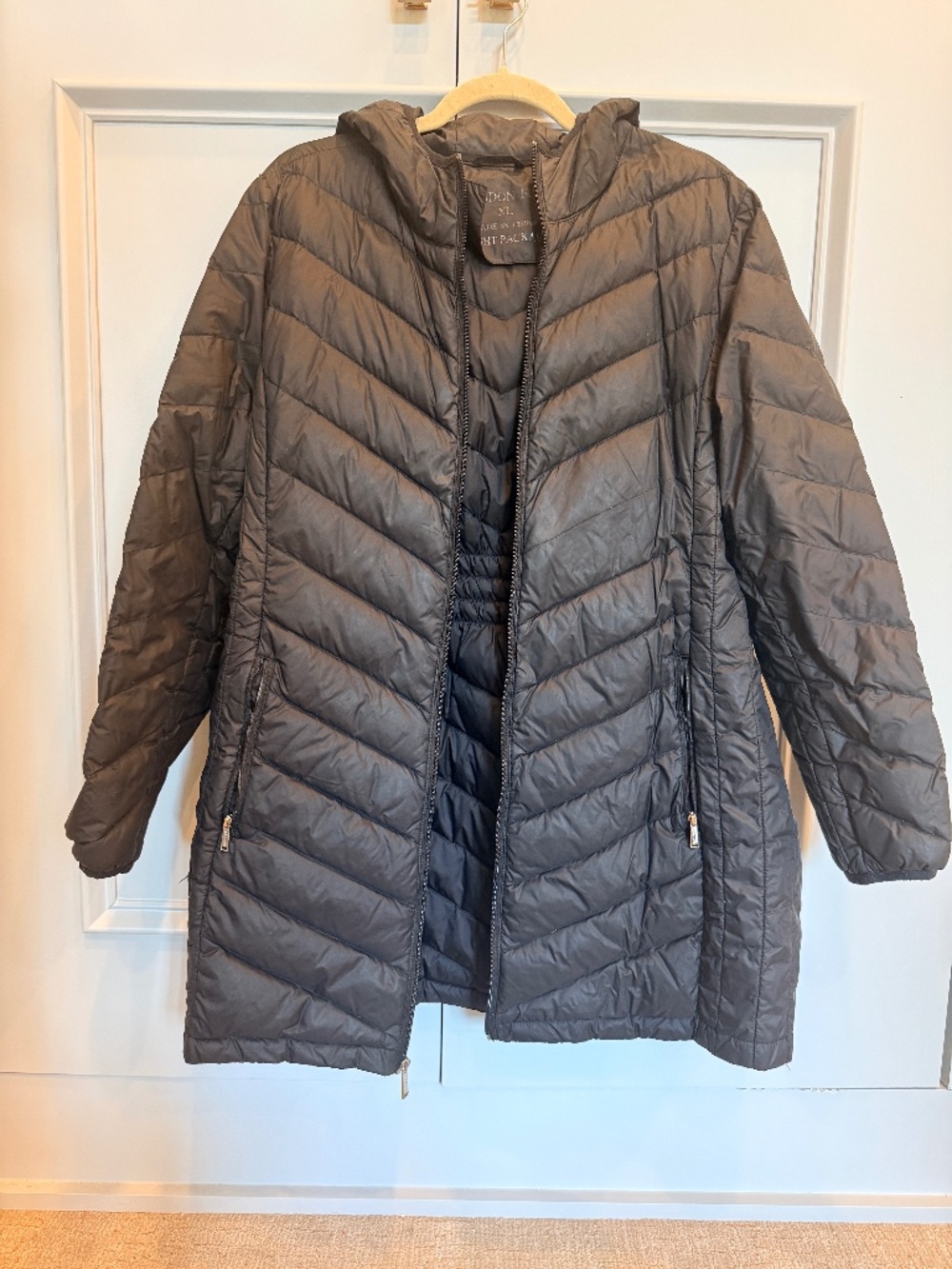 London Fog Lightweight Packable Puffer Jacket